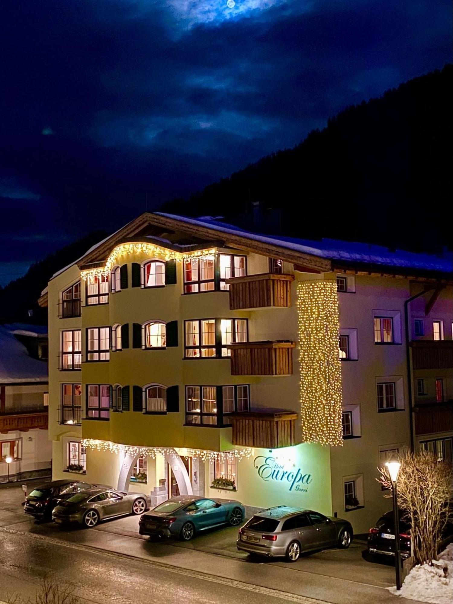 Hotel Garni Europa Sankt Anton am Arlberg Bagian luar foto